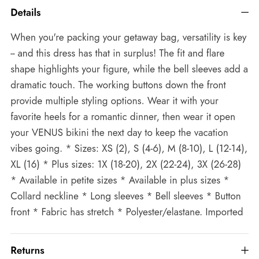 VENUS Monochrome Leaf Pattern Cover-Up - Picture 5 of 5